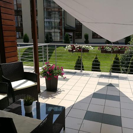 Apartament Zeta Park Centrum Ustroń Exteriör bild